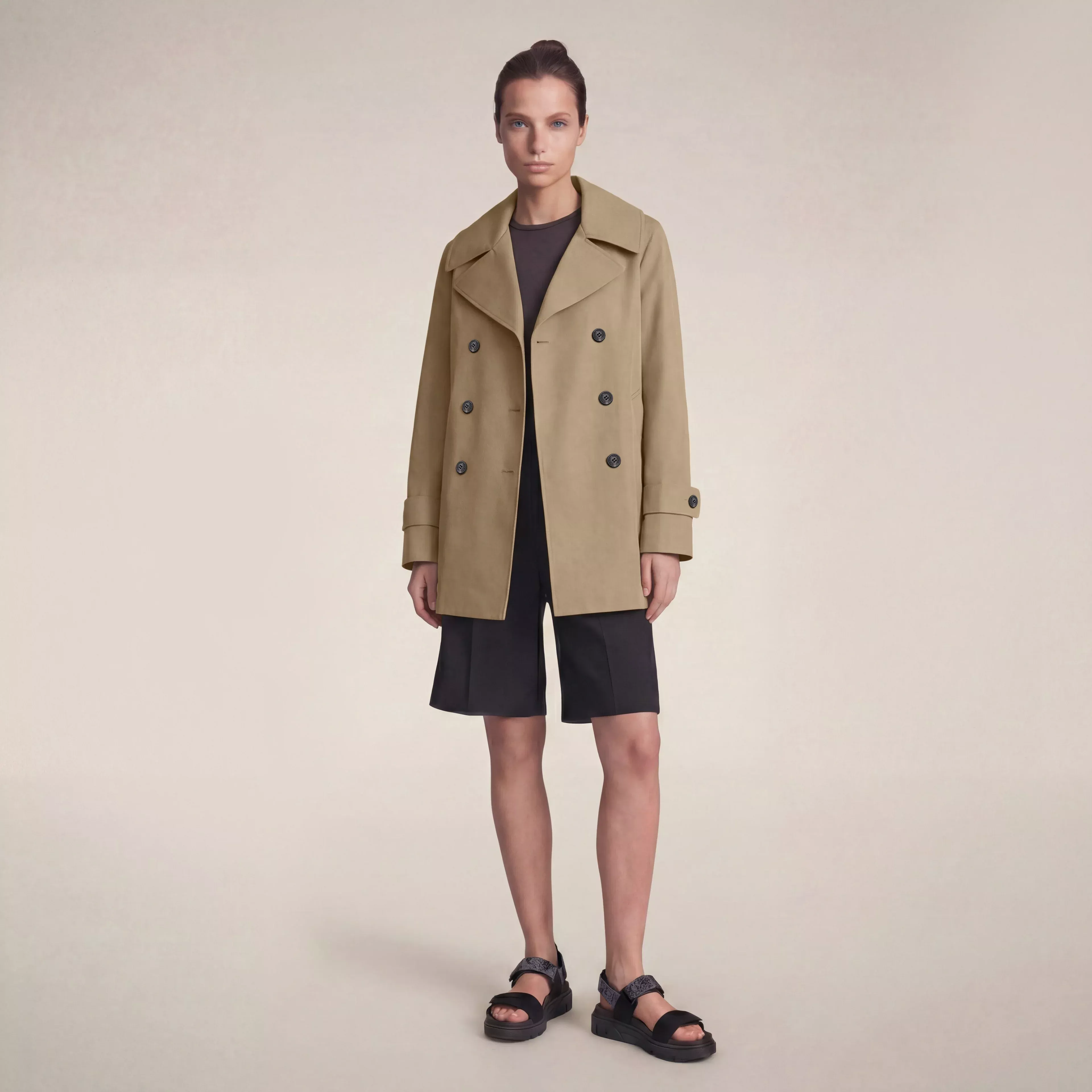 Trench donna Sofi beige stardust
