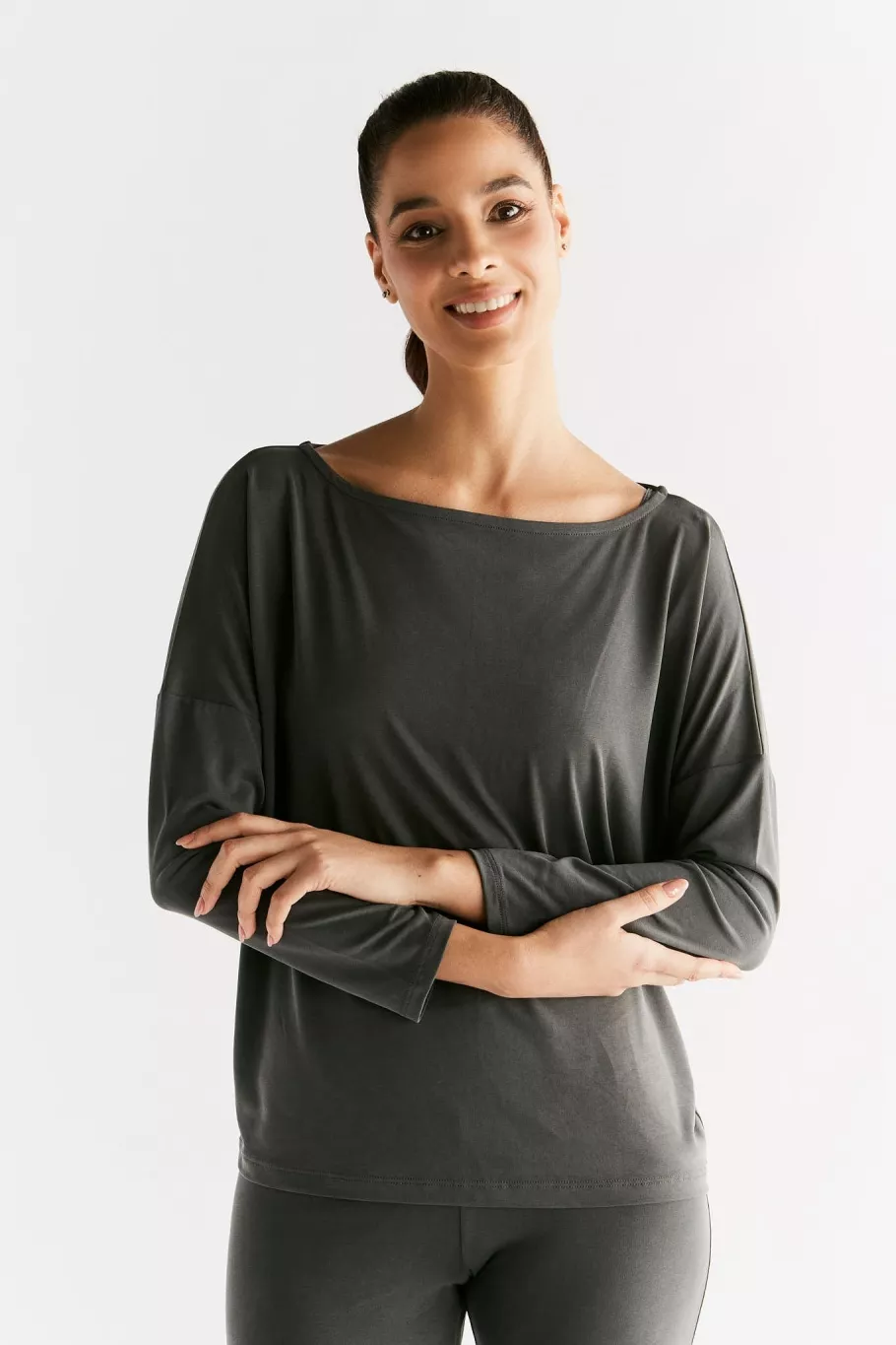 True North Shirt Long Sleeve Active Yoga Pirate Black