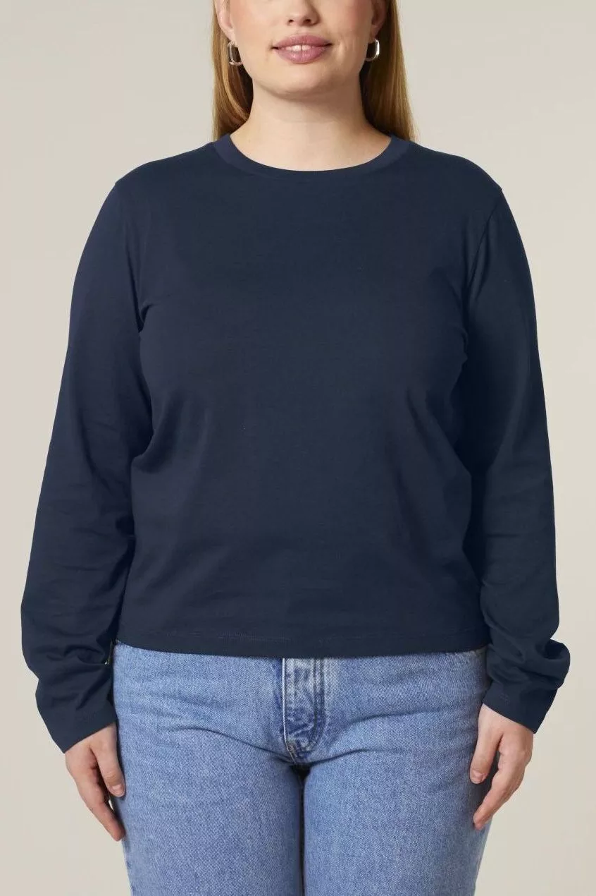 UNIPOLAR Longsleeve Basic Music French Navy