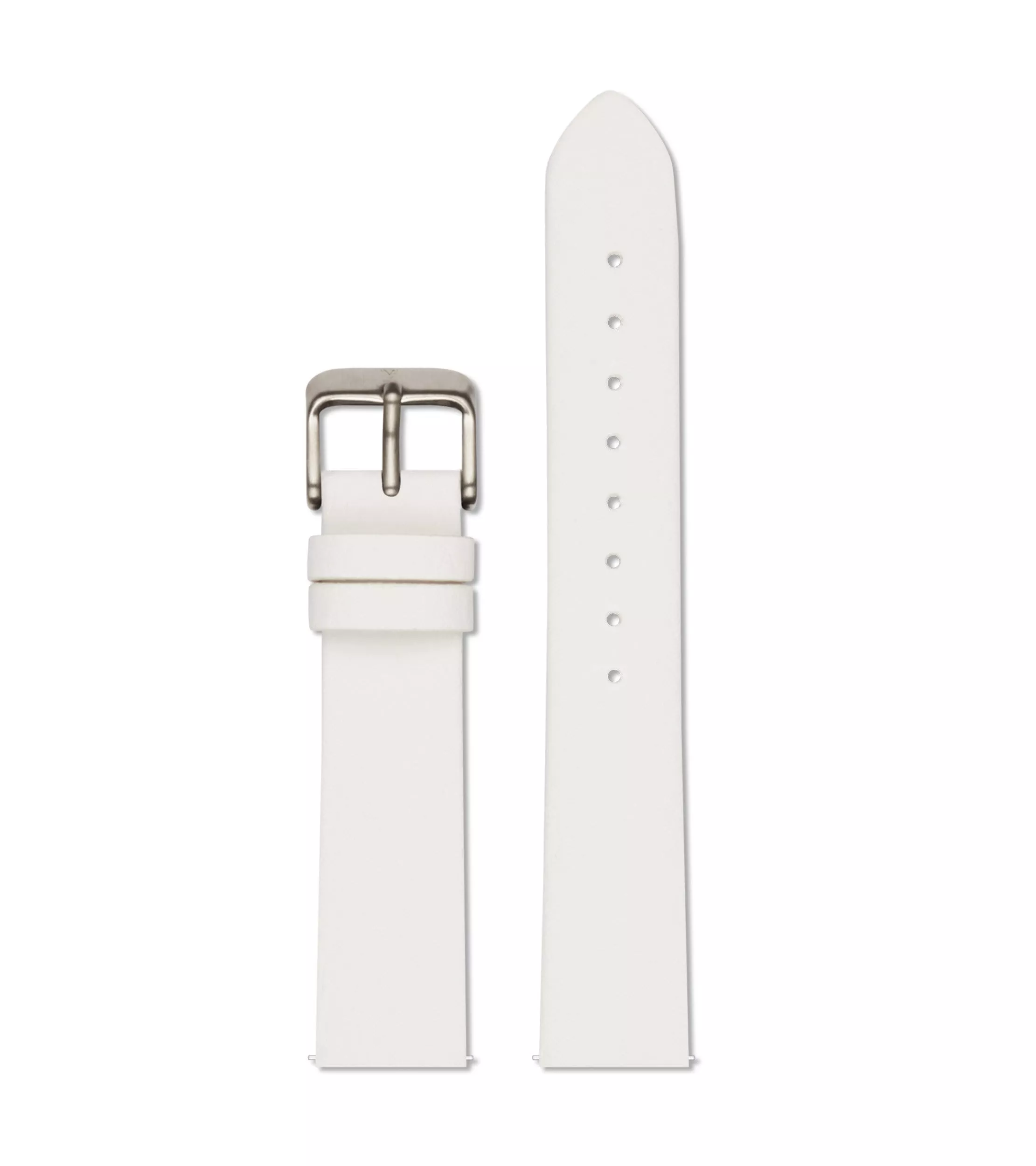 Votch Watch Strap 18 Mm – Off White And Silver