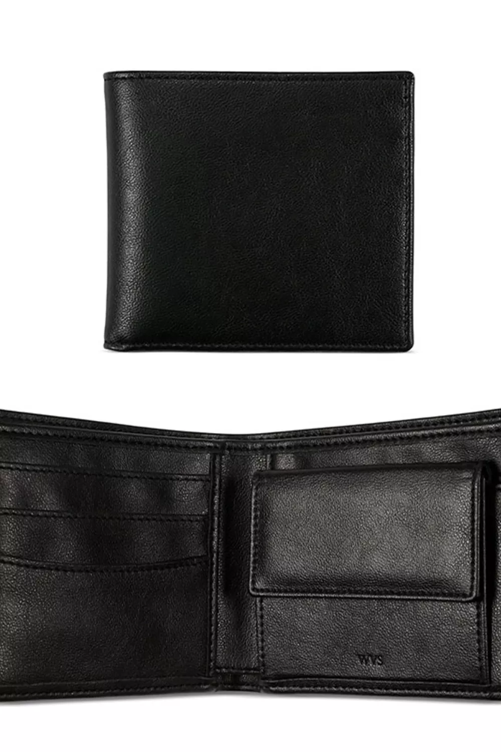 Will's Vegan Store Wallet Billfold Coin Black