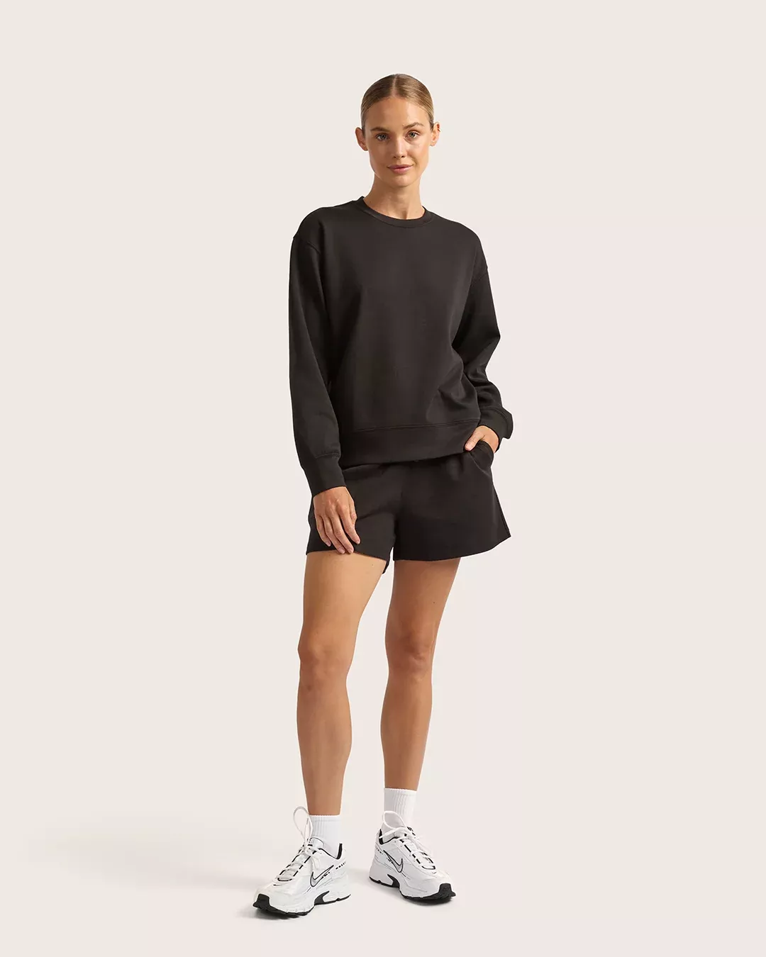 Women's Sweat Shorts 3" - Black
