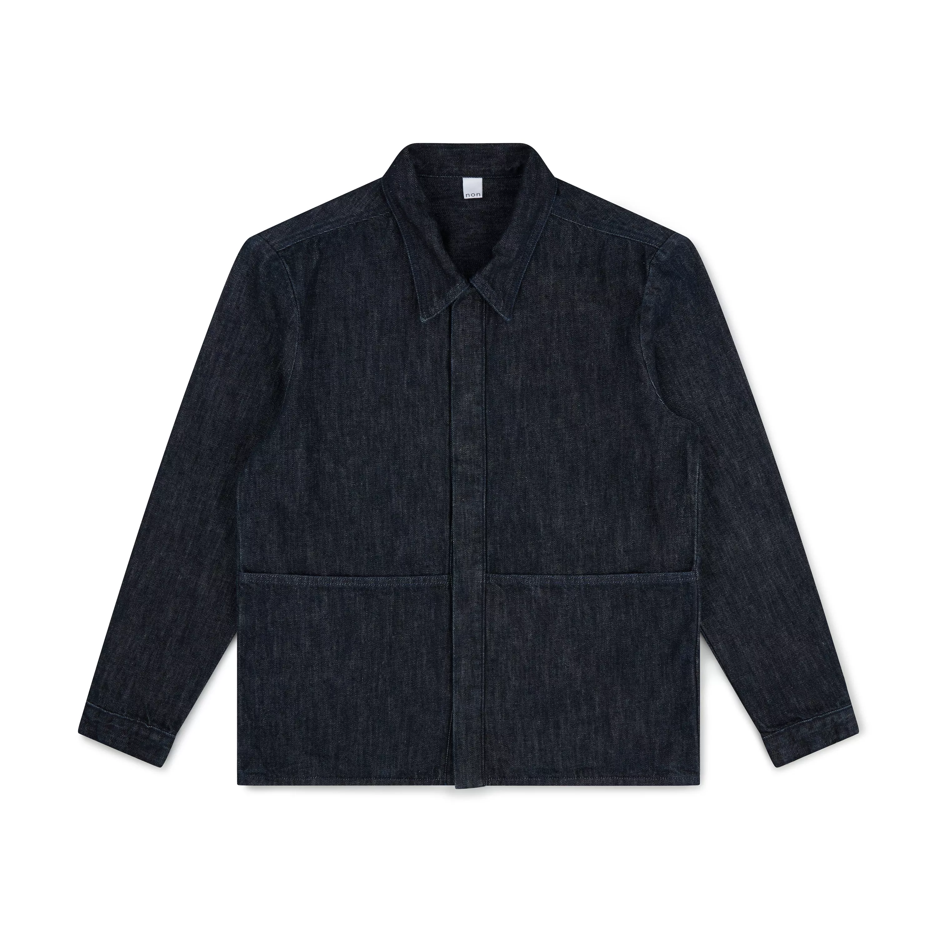 work jacket _ rinsed indigo selvedge denim