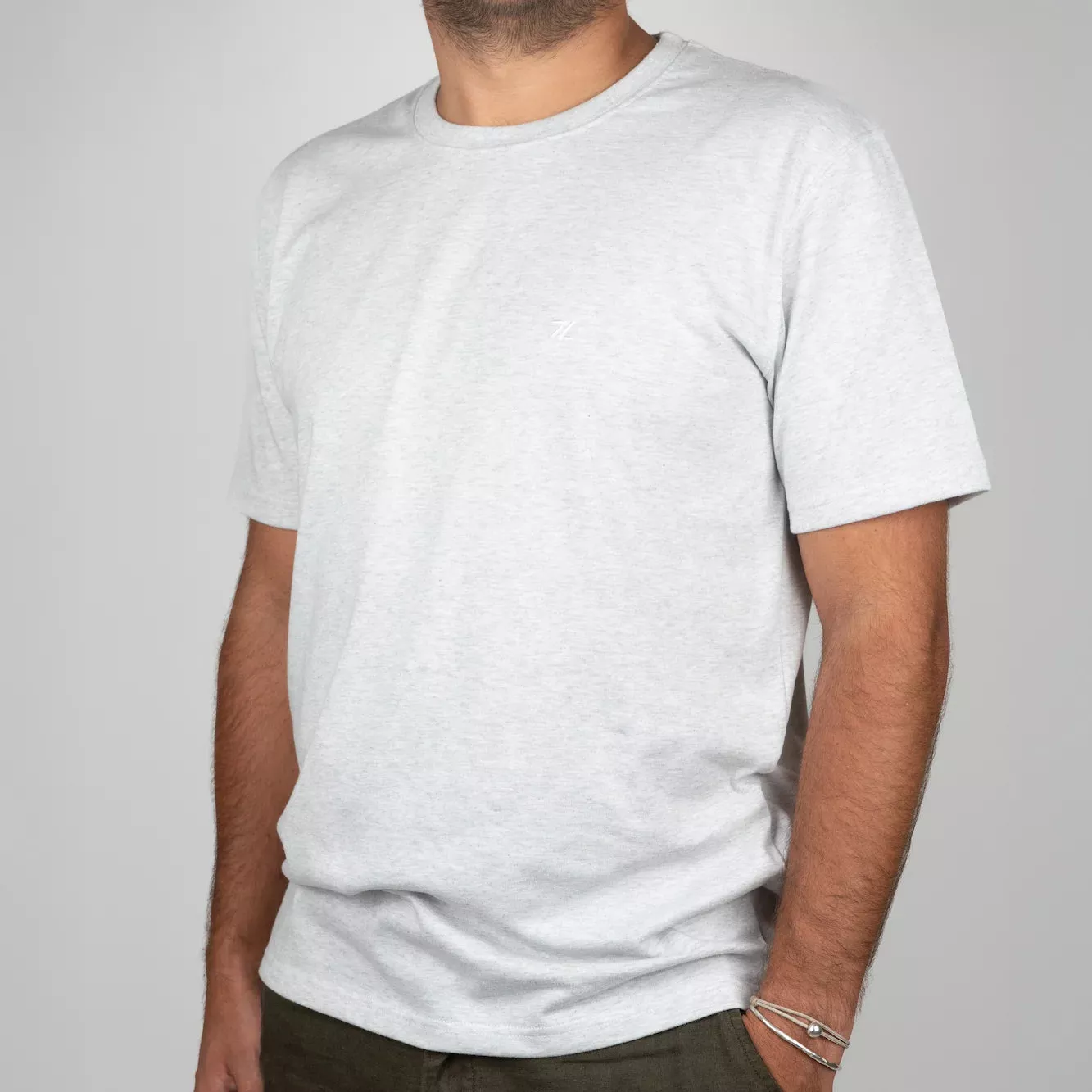 Zèta T-Shirt Unisex Gris Gray