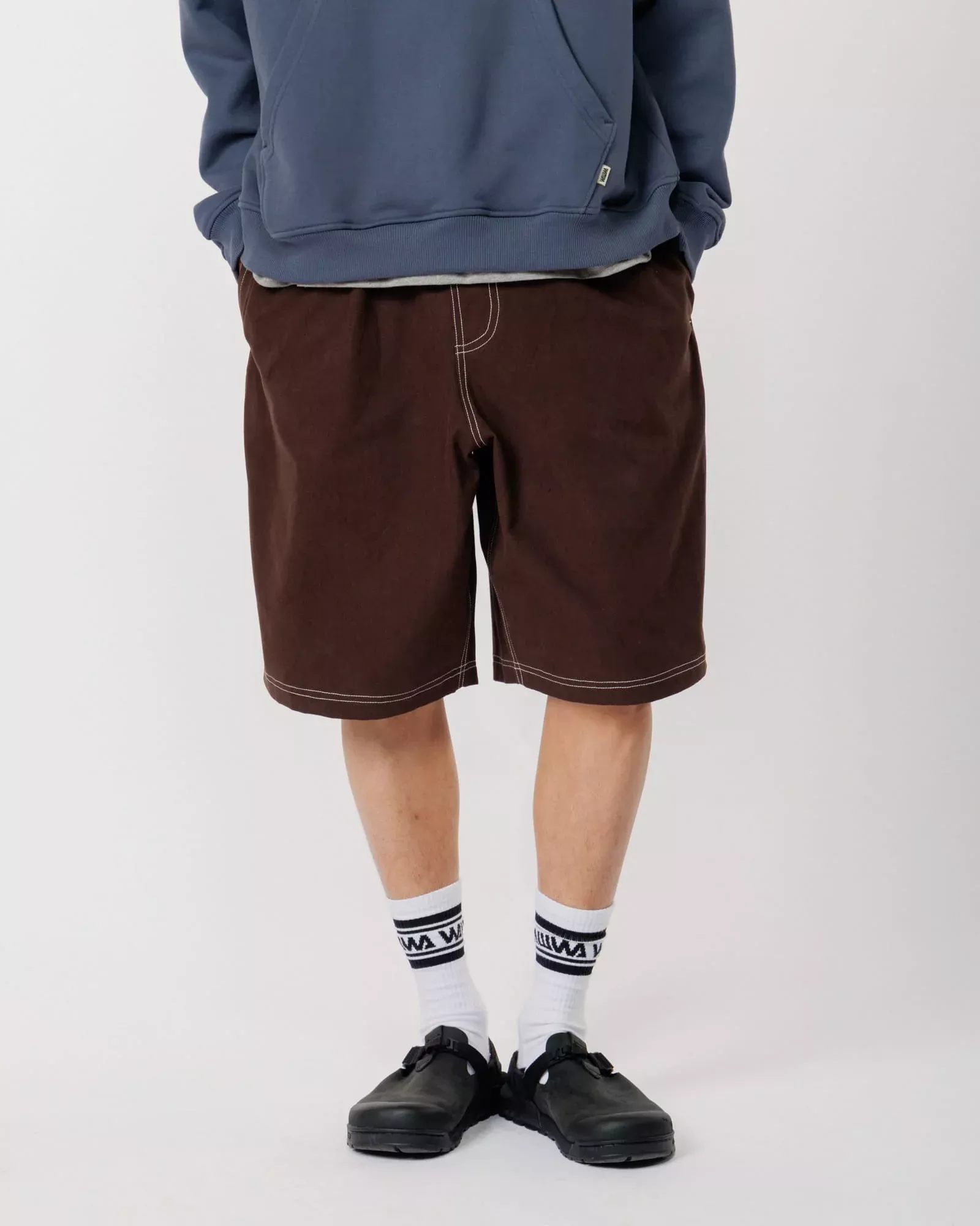 Zama Shorts - Brown/White