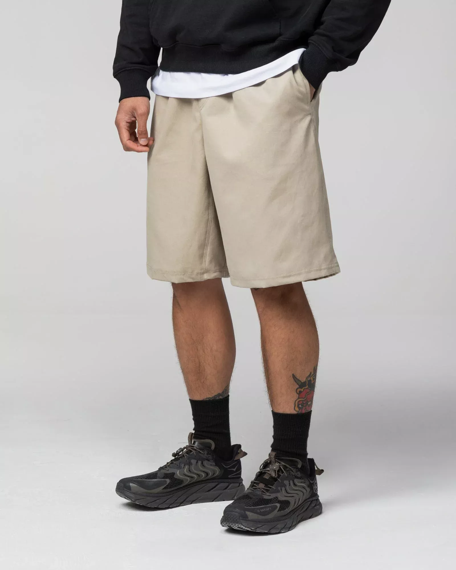 Zama Shorts - Stone Grey