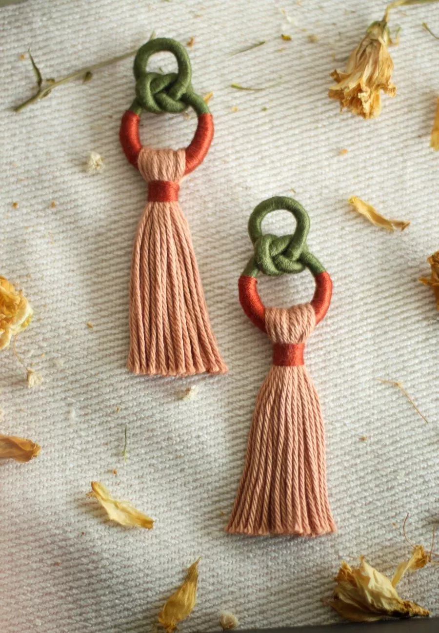 ZIA Knot - Pine/Apricot