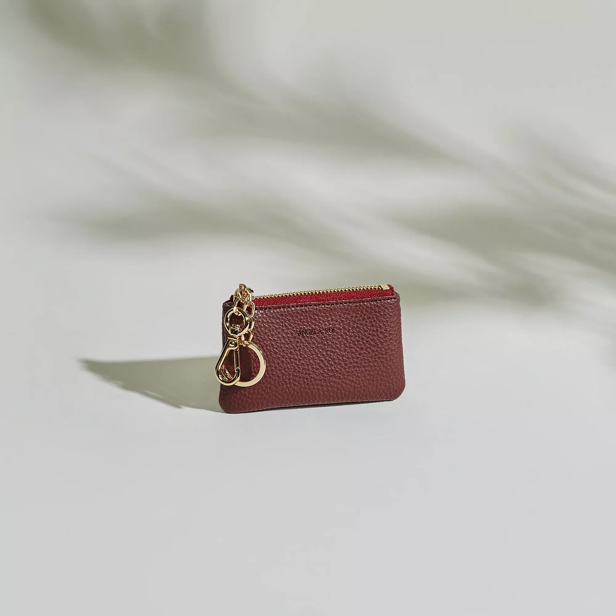 Zuri Card Pouch - Bordeaux