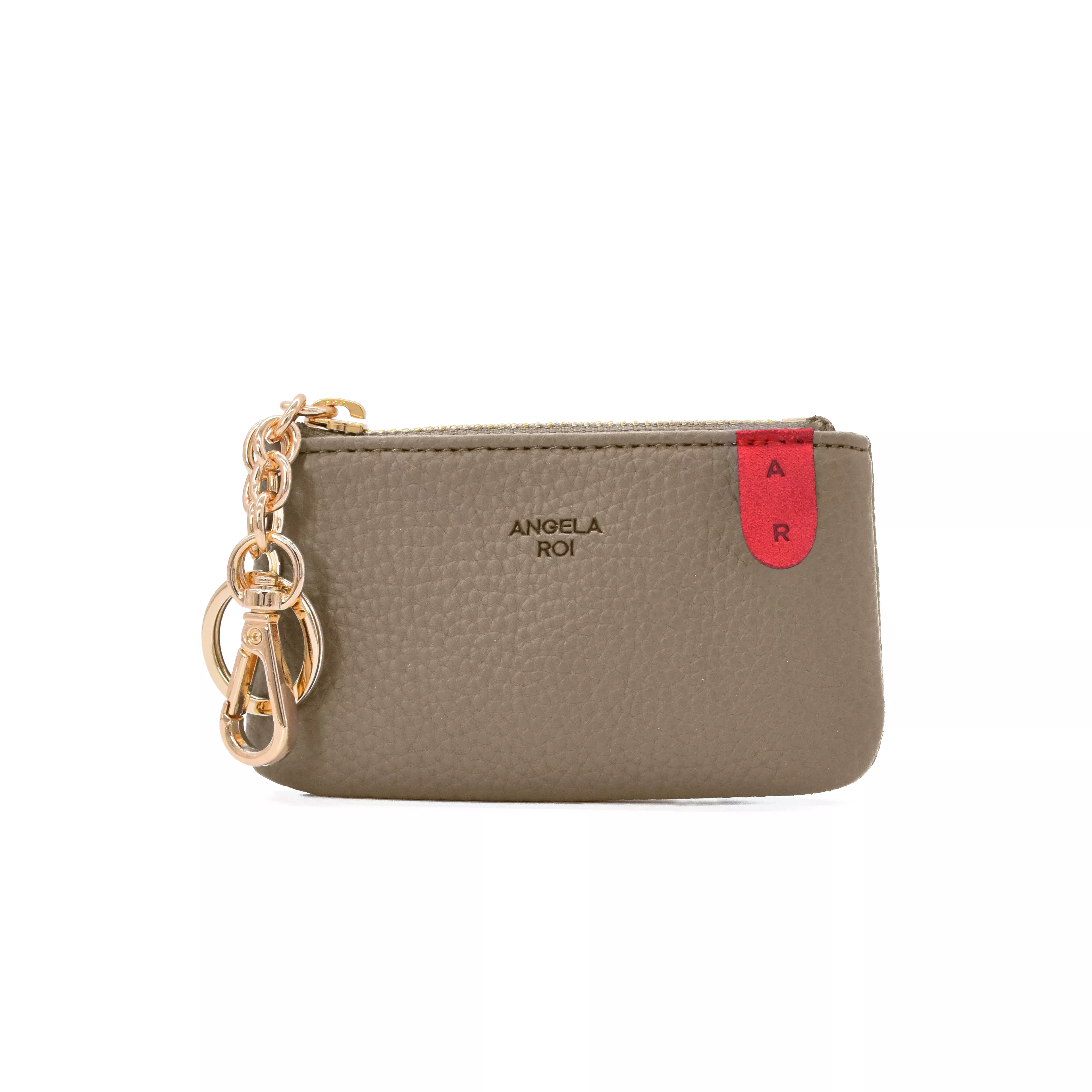 Zuri Card Pouch [Signet] - Light Mud Gray